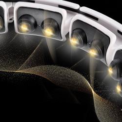 HMS Masážní hula hoop HHM16 se závažím, magnety a počítadlem