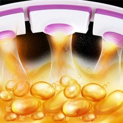 HMS Masážny hula hoop HHM17 so závažím, magnetmi a počítadlom biela/fialová