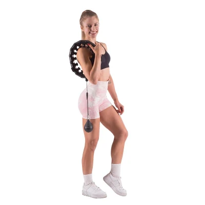 HMS Masážní hula hop HHW01 se závažím černá