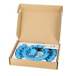 HMS Masážní hula hoop HHW01 se závažím modrá