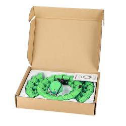 HMS Masážny hula hoop HHW01 so závažím zelená