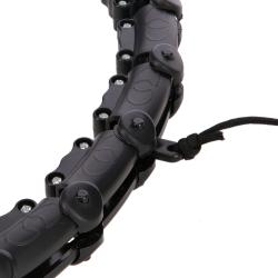 HMS Masážny hula hoop HHW11 PLUS SIZE so závažím čierna