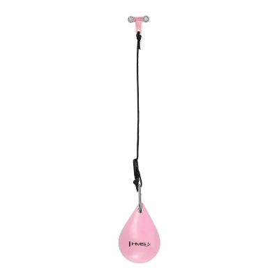 HMS Masážní hula hoop HHW11 PLUS SIZE se závažím růžová (VÝPRODEJ)