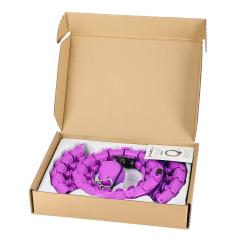 HMS Masážny hula hop HHW12 plus size so závažím fialová