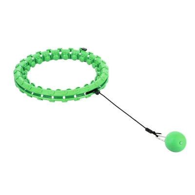 HMS Masážní hula hoop HHW12 plus size se závažím zelená
