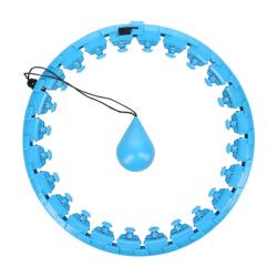 HMS Masážny hula hoop Home FH01 so závažím modrá