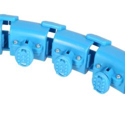 HMS Masážní hula hoop Home FH01 se závažím modrá