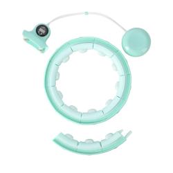 HMS Masážní hula hoop Home FH02 se závažím a počítadlem zelená