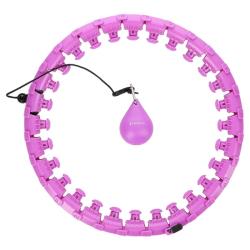 HMS Masážny hula hop HHW12 plus size so závažím fialová HMS Masážny hula hop HHW12 plus size so závažím fialová