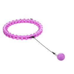 HMS Masážní hula hop HHW12 plus size se závažím fialová
