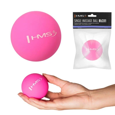 HMS Masážní míč BLC01 růžový - Lacrosse Ball