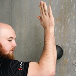 HMS Masážní míč BLM01 10 cm - Lacrosse Ball