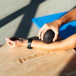 HMS Masážní míč BLM01 10 cm - Lacrosse Ball