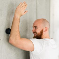 HMS Masážny loptička BLM01 6 cm - Lacrosse Ball