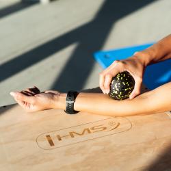 HMS Masážní sada FSBM04 černo-žlutá