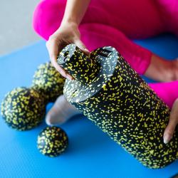 HMS Masážní sada FSBM04 černo-žlutá