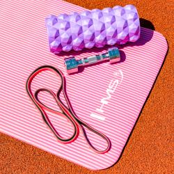 HMS Masážní válec FS107 fialový