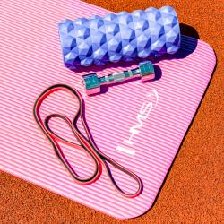 HMS Masážní válec FS107, modrý