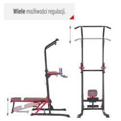 HMS Multifunkční bradla s lavicí PWL8324 + sleva 400,- na příslušenství