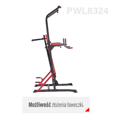 HMS Multifunkční bradla s lavicí PWL8324 + sleva 300,- na příslušenství