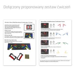 HMS Multifunkční deska pro trénink kliků PU10 červená