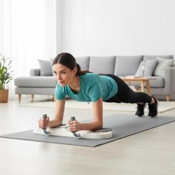 HMS Multifunkční tréninková deska na kliky a břicho DBP03