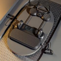 HMS Multifunkční tréninková deska na kliky a břicho s expandéry DBP01