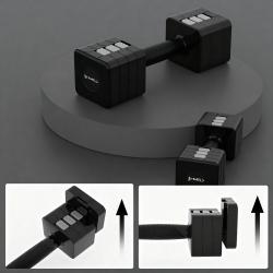 HMS Nastavitelné činky HL02 2 x 5 kg