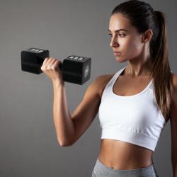 HMS Nastavitelné činky HL02 2 x 5 kg