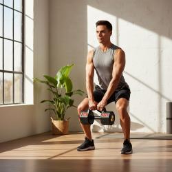 HMS Nastavitelné činky HL05 3v1