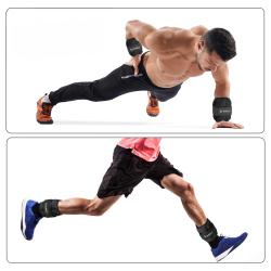 HMS Nastaviteľné záťaže na zápästia a členky ONK01 2 x 0,5 kg