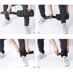 HMS Nastavitelné zátěže na zápěstí a kotníky ONK03 2 x 1,5 kg