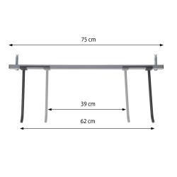 HMS Nástenný držiak na klubové podložky STR30