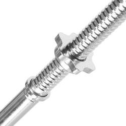 HMS hriadeľ so závitom a uzáverom 200CM x 30MM