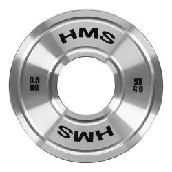 HMS Oceľový olympijský kotúč TOS05 0,5 kg