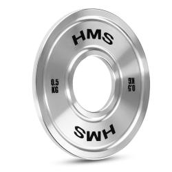 HMS Ocelový olympijský kotouč TOS05 0,5 kg