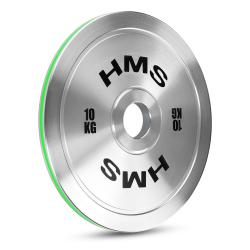 HMS Oceľový olympijský kotúč TOS100 10 kg