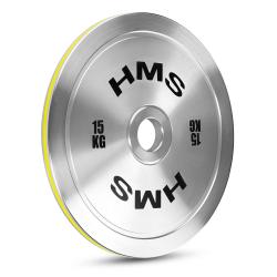 HMS Oceľový olympijský kotúč TOS150 15 kg