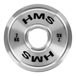 HMS Oceľový olympijský kotúč TOS20 2 kg