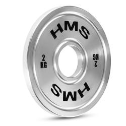 HMS Ocelový olympijský kotouč TOS20 2 kg