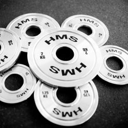 HMS Ocelový olympijský kotouč TOS20 2 kg