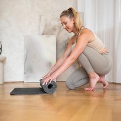 HMS Podložka na jógu YM10 šedá