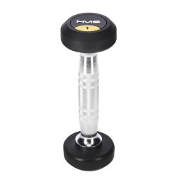 HMS Pogumovaná jednoruční činka HG Pro 1 kg