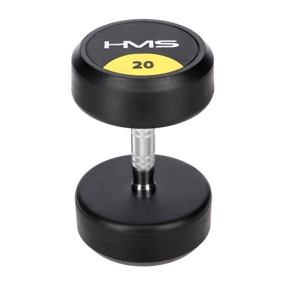 HMS HG Pro 20 kg pogumovaná jednoruční činka