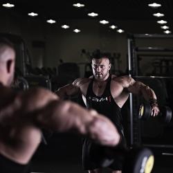 HMS Pogumovaná jednoruční činka HG Pro 5 kg