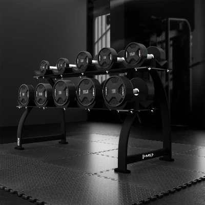 HMS HPC černá 5 kg polyuretanová jednoručka