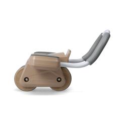 HMS Posilovací válec na břicho KA08 hnědý s automatickým odskokem