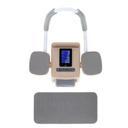 HMS Posilovací válec na břicho KA08 hnědý s automatickým odskokem