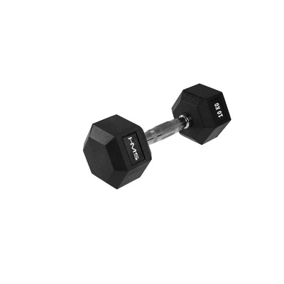 HMS PREMIUM Hexagonální jednoručka HMS 10 kg