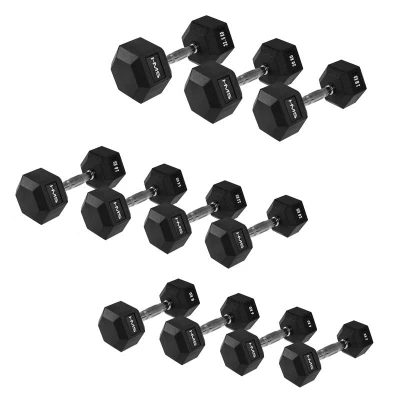 HMS PREMIUM Hexagonální jednoručka HMS 2 kg